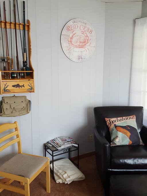 Den off of living room. Makes a great reading area or can be used as additional sleeping space.