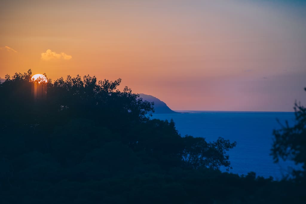 Enjoy your sunsets from the Loft...
