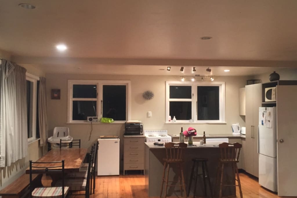 Upstairs Kitchen & Dining Room