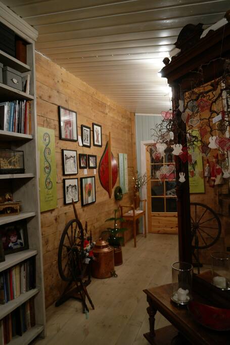 Inside the house