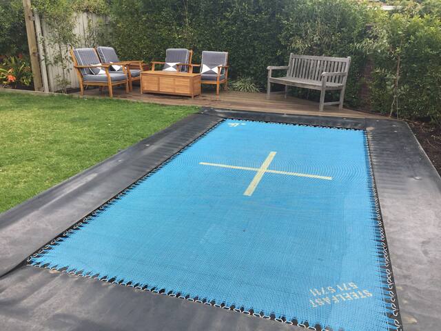 Modern luxury home with pool, spa and trampoline gallery image 3