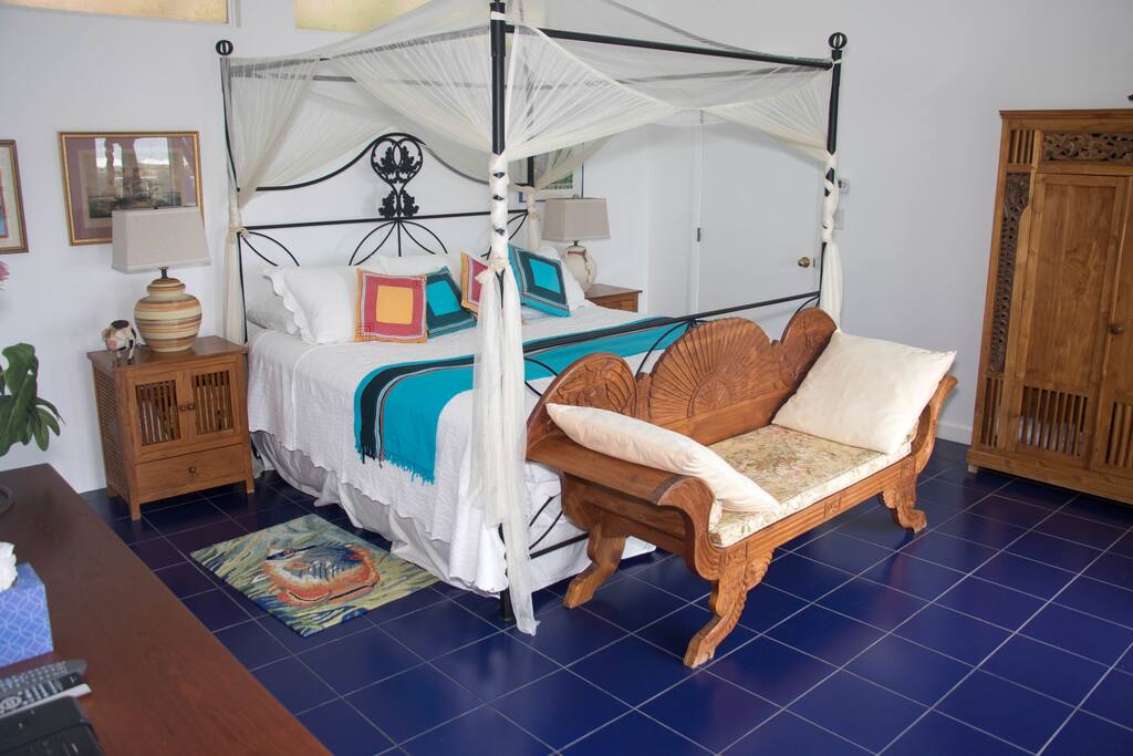 Master bedroom suite