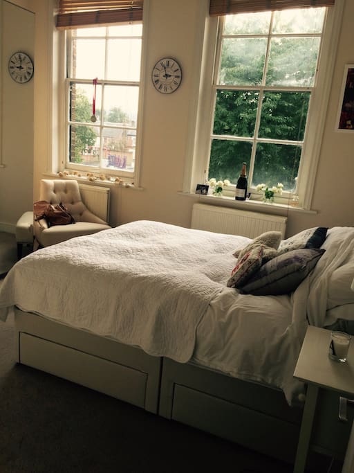 The bedroom