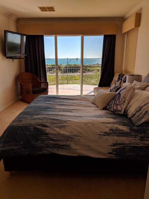 MASTER BEDROOM & IT'S VIEW!