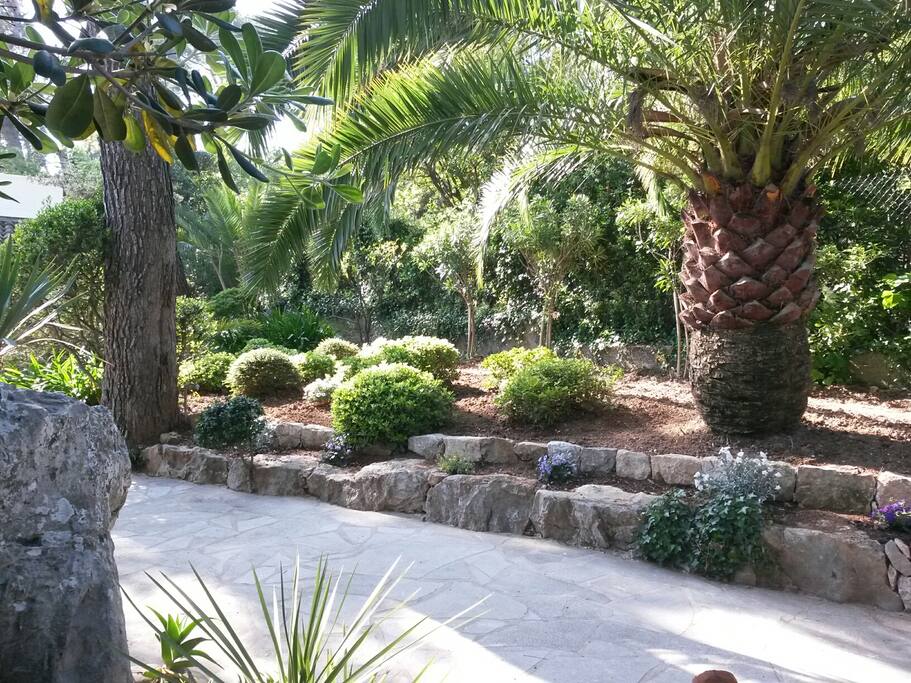 Entrée du jardin