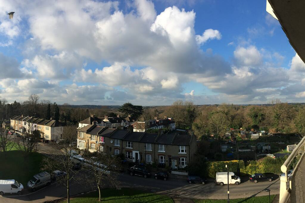 View from the balcony
