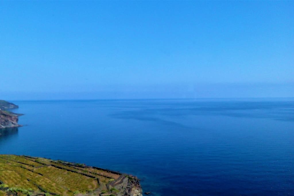 La vista dal salotto