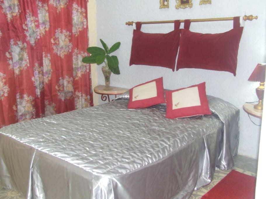 Cama matrimonial, capacidad maxima 2 huespedes