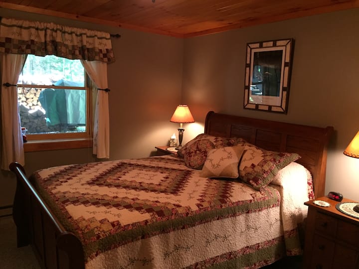 Dormitorio/cama tamaño queen con trineo