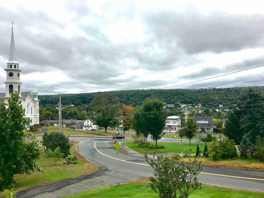 View from the front of the house