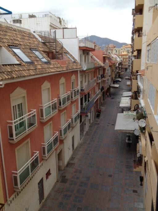 Vue de l'appartement, du balcon