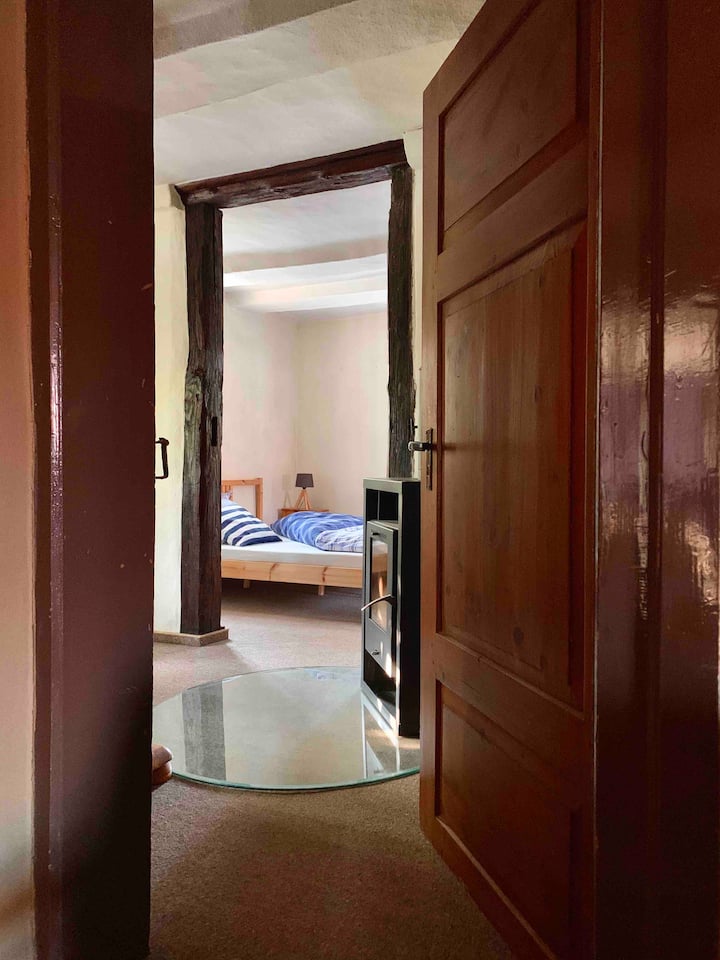 Kamer aan de linkerkant aan de achterkant bovenverdieping