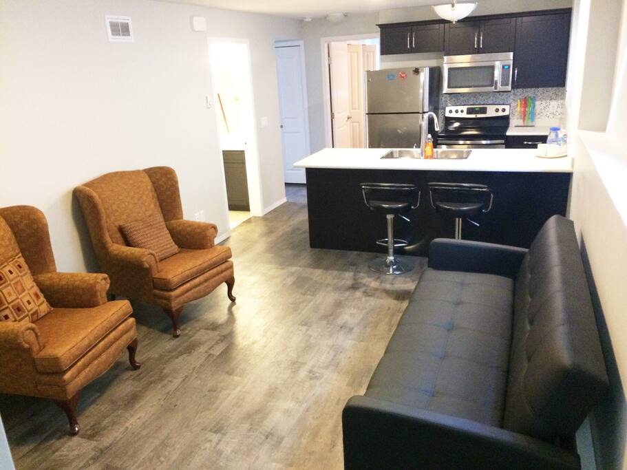 Clean and Modern Living Room
