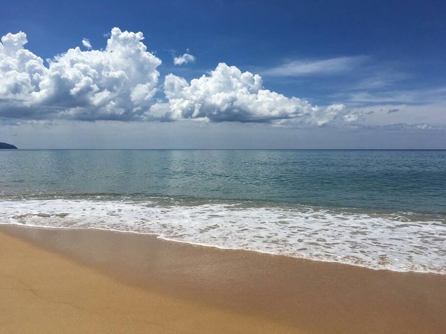 idyllic Mai Khao Beach