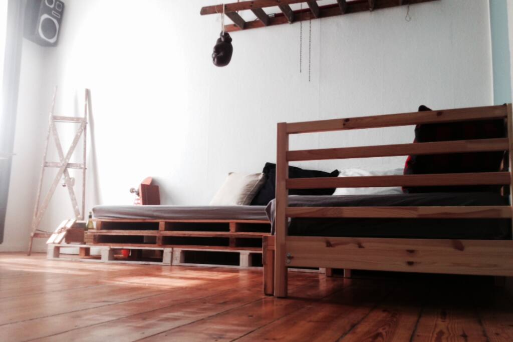 Wohnzimmer/schlafzimmer