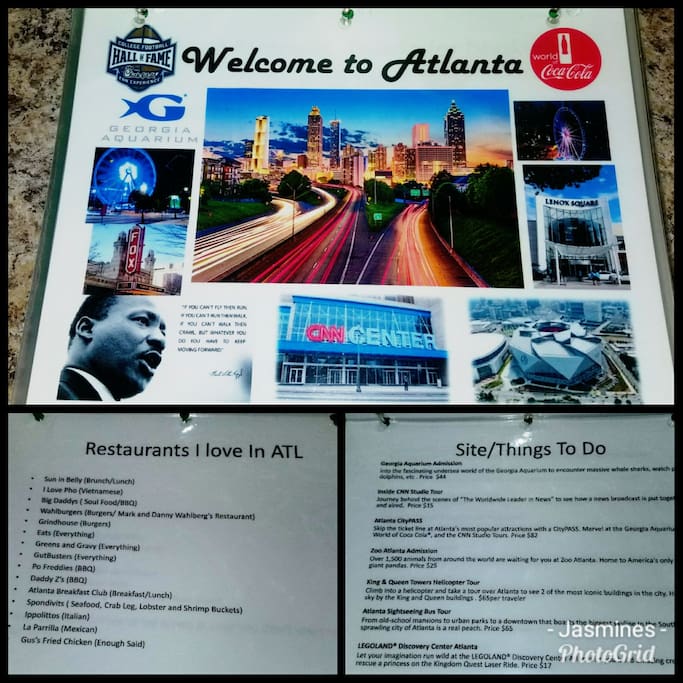 Info binder I made of all things ATL if needed.