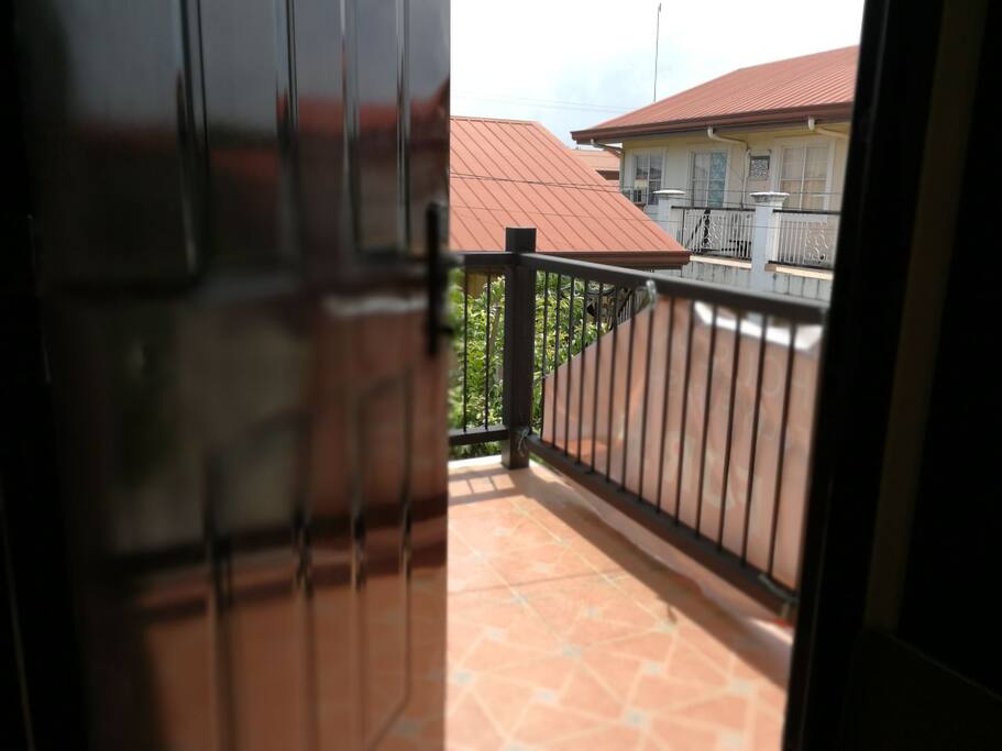 balcony access from room