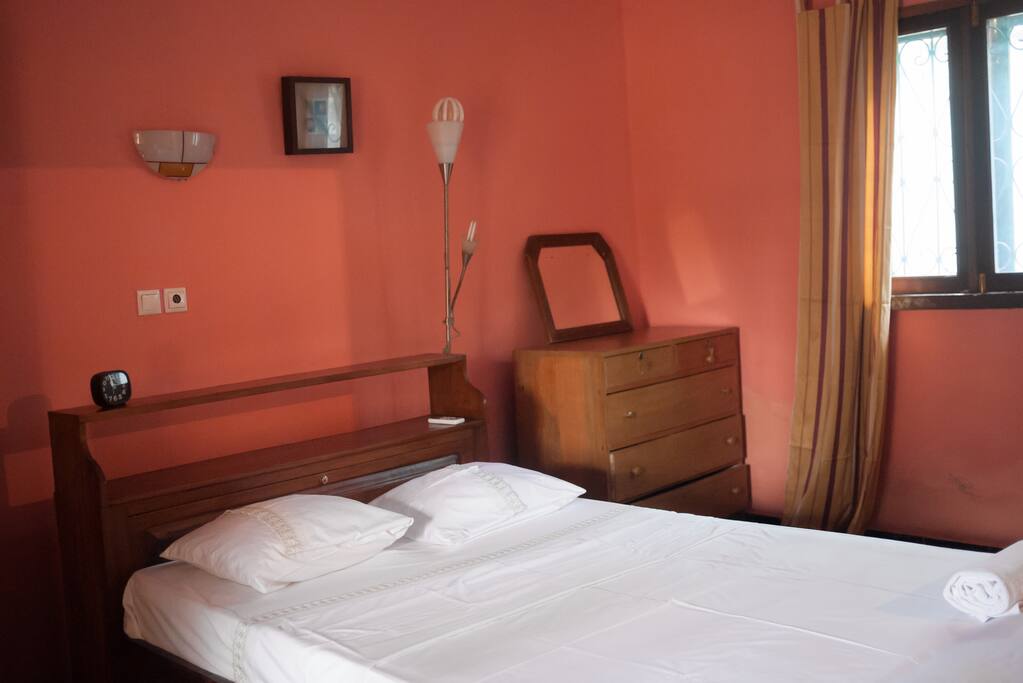 the bedroom