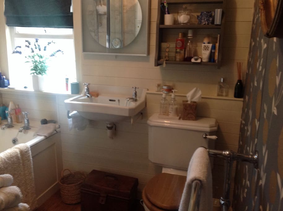 Adjoining bathroom