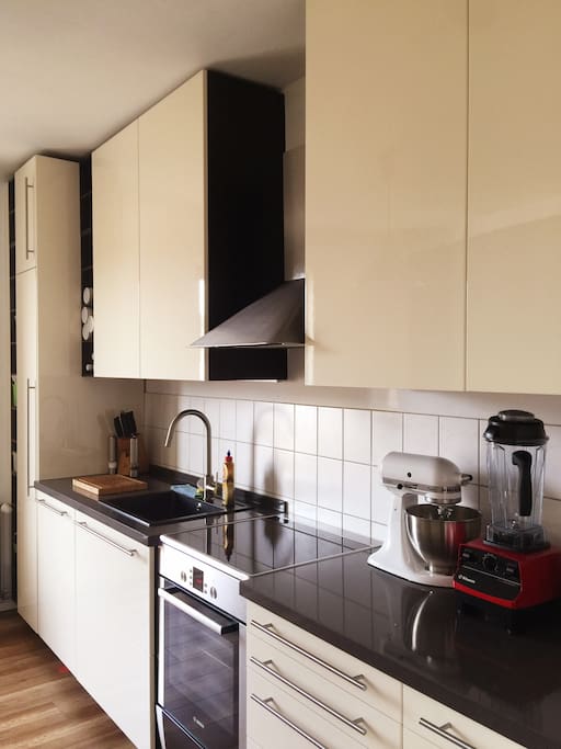 Modern Kitchen for nice cooking.