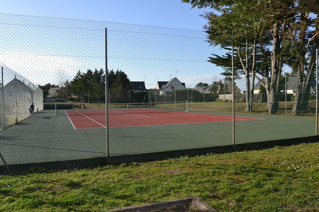 Tennis gratuit avec réservation badge à l'appartement (court privé de la résidence)