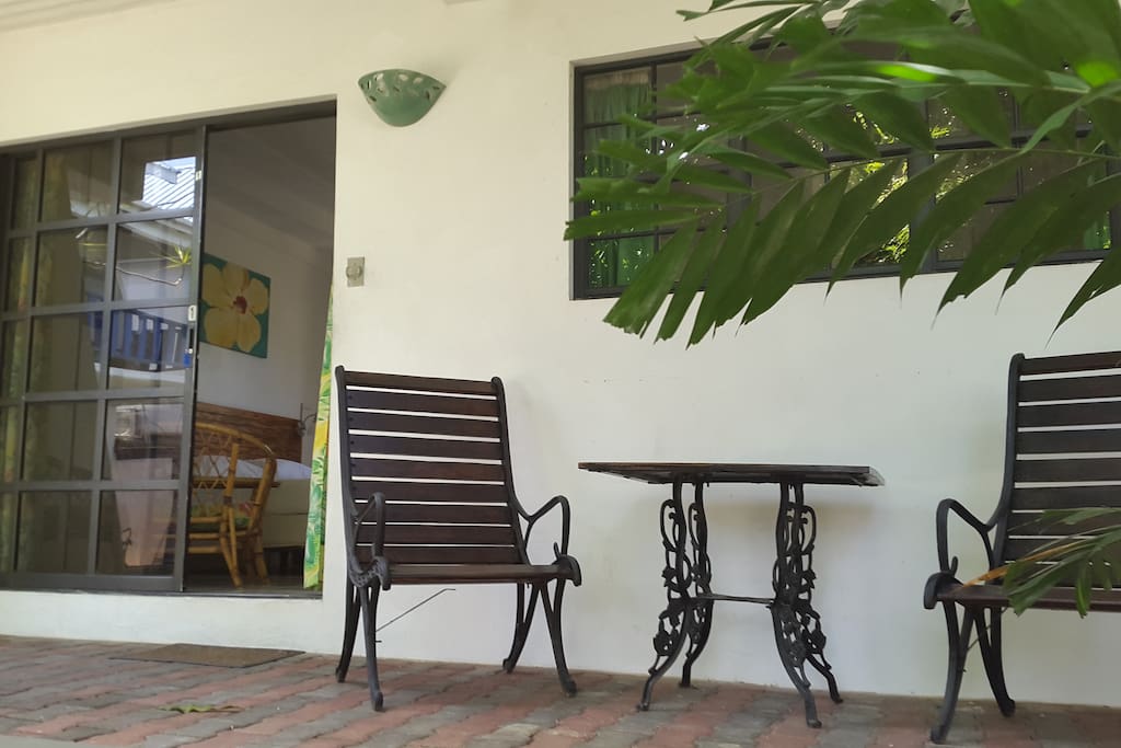 Patio for two