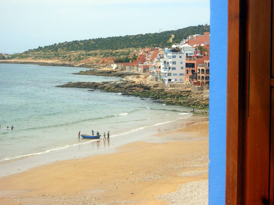 Bay of town
