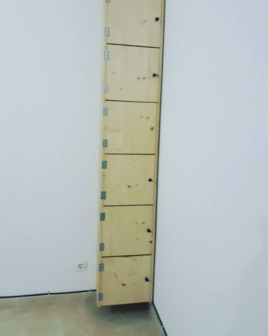lockers for your valuables