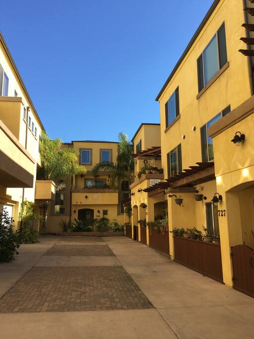 private community outdoor courtyard