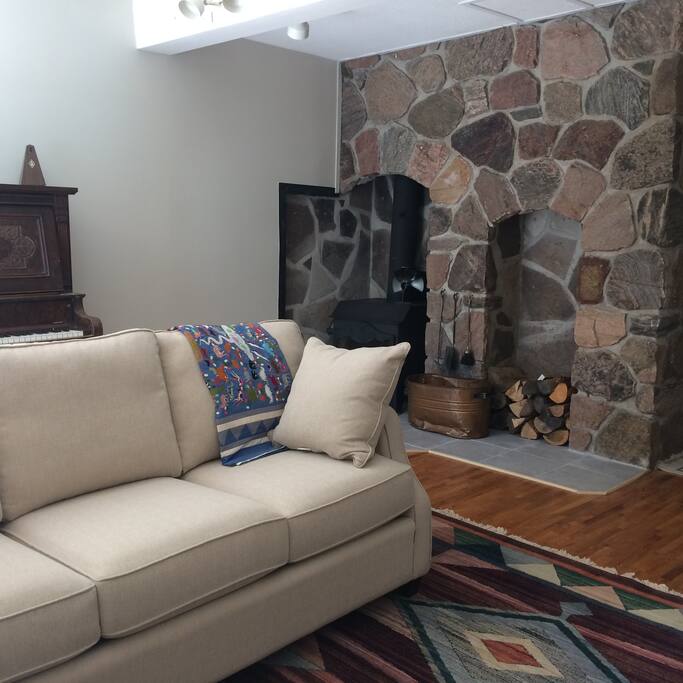 Sitting area with Television