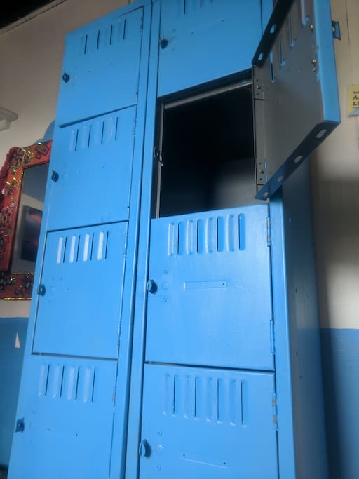 We've got plenty of secure storage space, but BYOL (lock)!