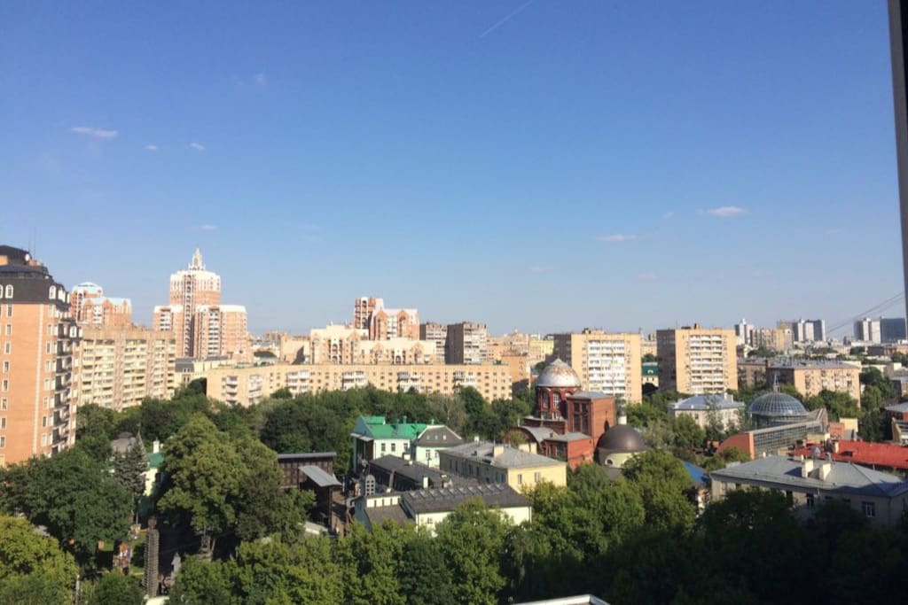 Вид с балкона