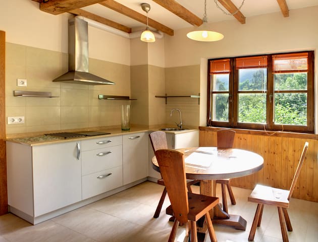 Entire home with 1 bedrooms in Llanes - La Montaña Mágica: Apartamento de 1 dormitorio