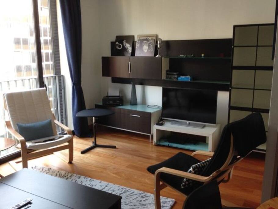 The living room