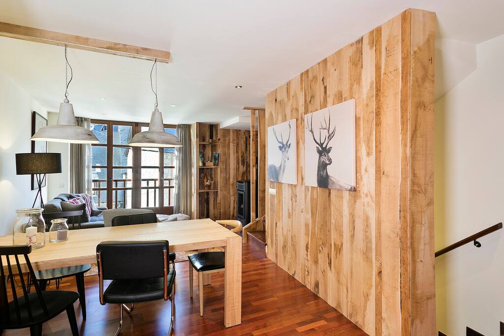 Amplio salón comedor