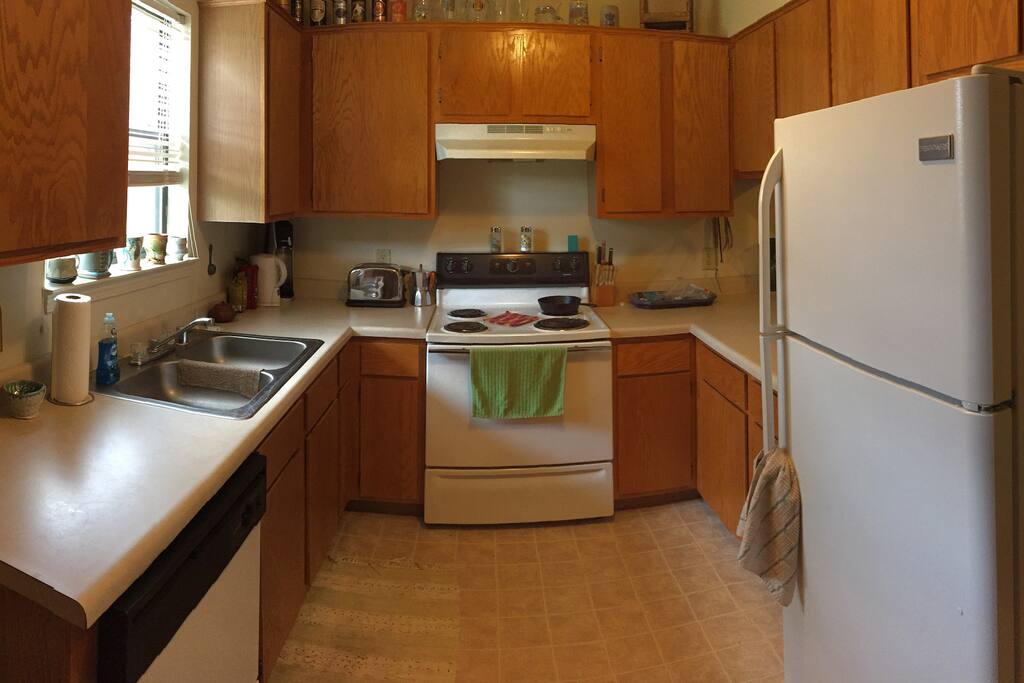 Kitchen on the main level