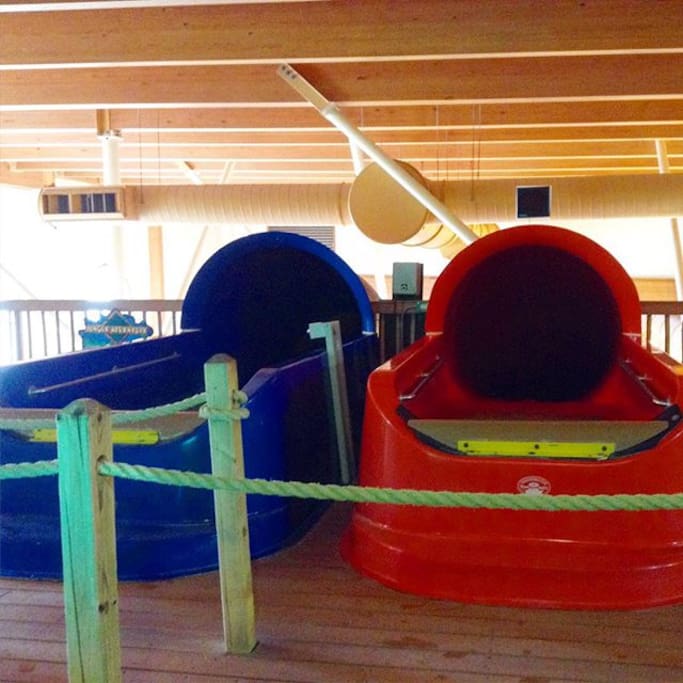Indoor waterpark for older kids and adults