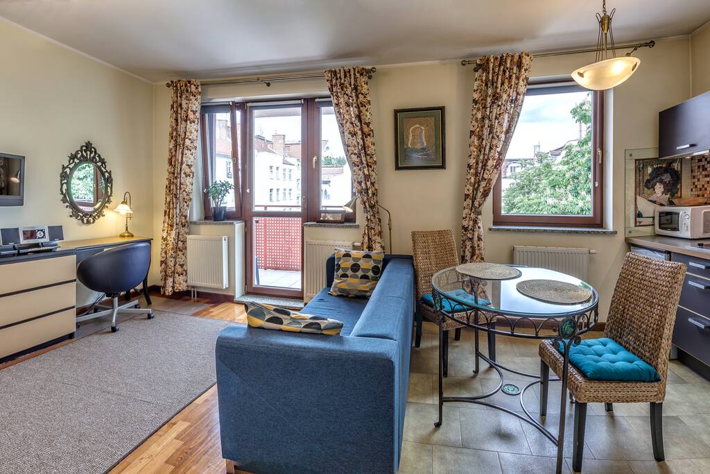 Apartament Muza to tzw. open space
