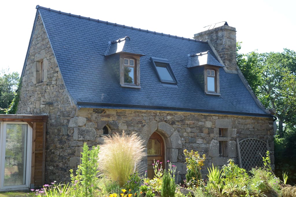 Gîte "Ar Veuzit" vu de l'extérieur