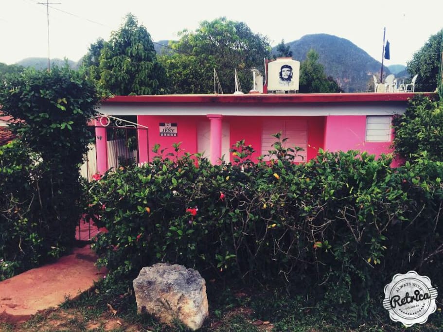 Frente de la casa