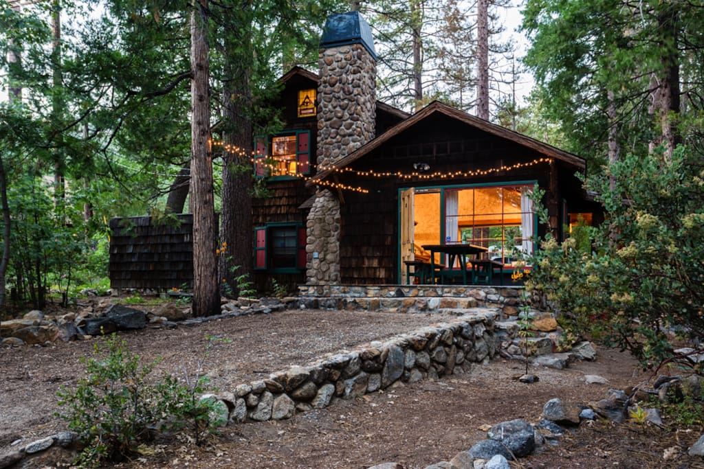 The Owl Pine Historic Nature Outpost on Creek Cabins for Rent in