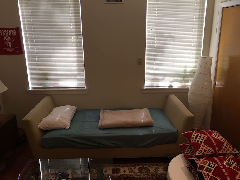 Extra couch bed if needed