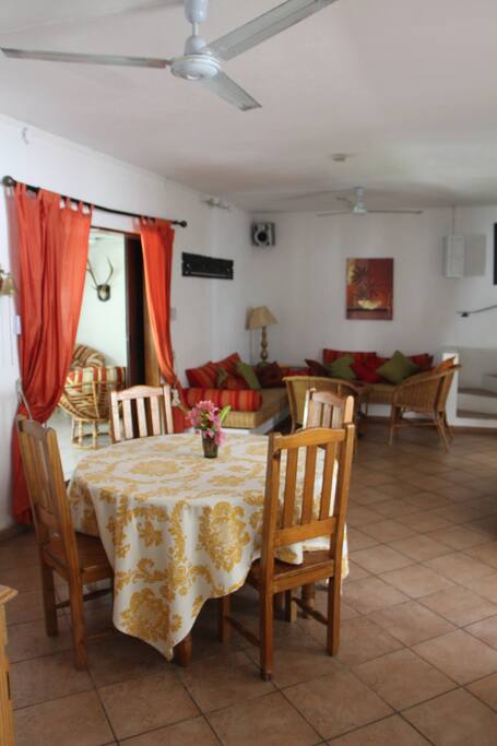 TV Room and dining table
