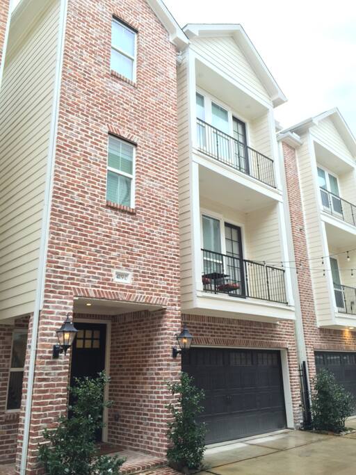 New, Three story home