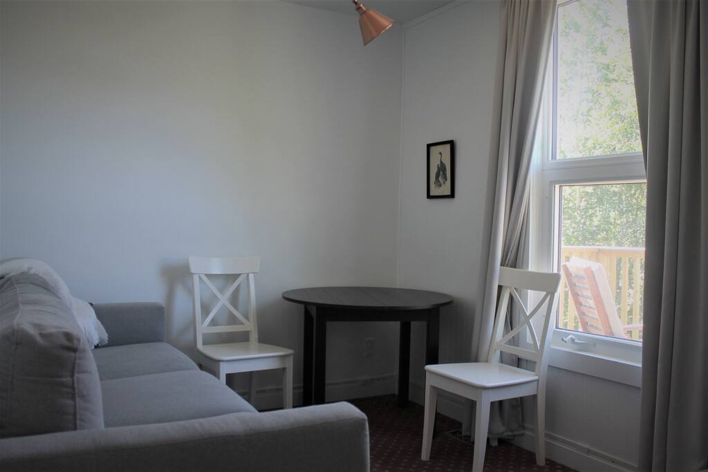 Crocus Suite Attached Private Living Room