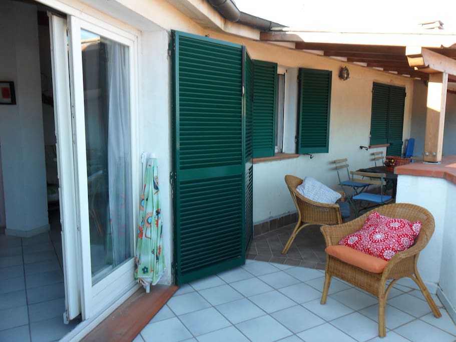 parte esterna terrazzo.