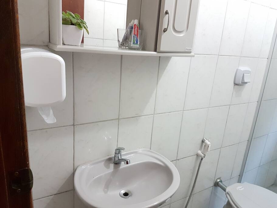 Banheiro compartilhado