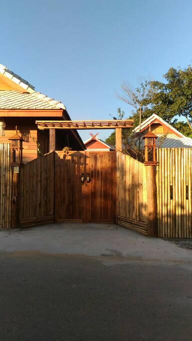 Second entrance door