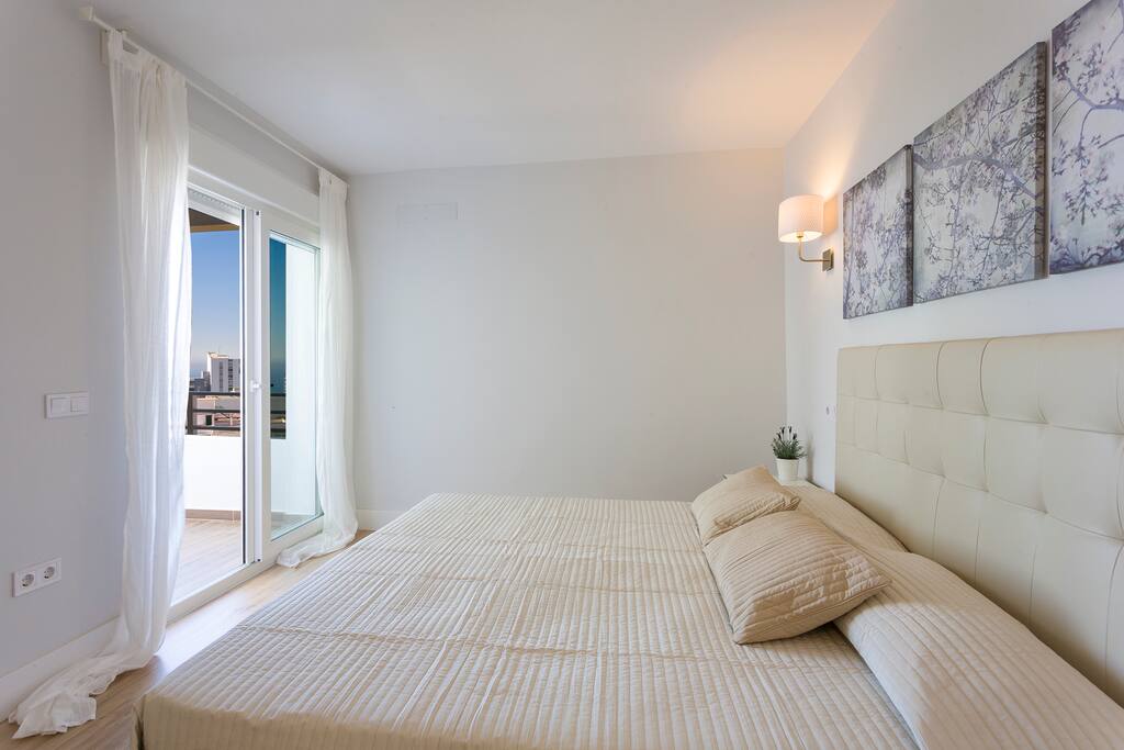 dormitorio 1, cama de matrimonio, 2 plazas
