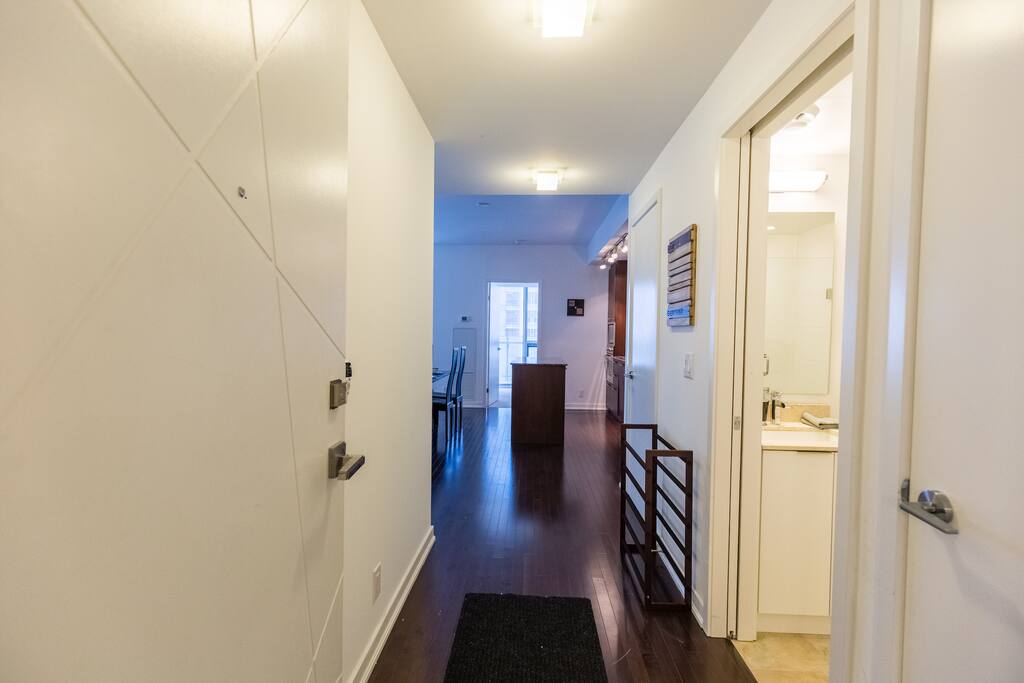 Entrance to the condo